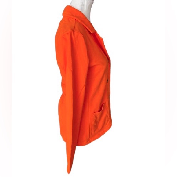 NWT Ralph Lauren Equestrian Polo Crest Blazer Orange Red Logo Jacket Horse Logo - Picture 10 of 16